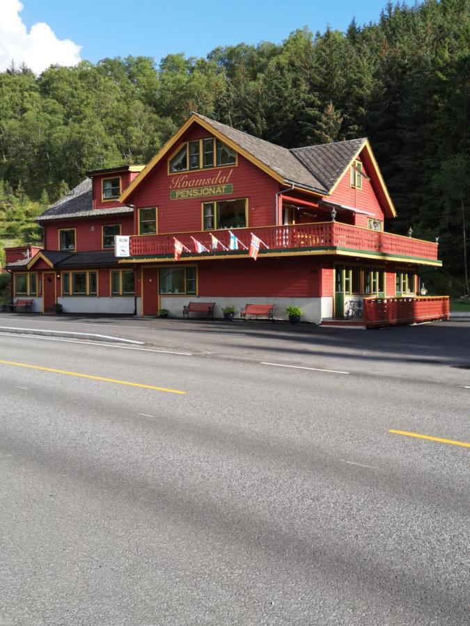 Kvamsdal Pensjonat 4 Eidfjord Ngoại thất bức ảnh