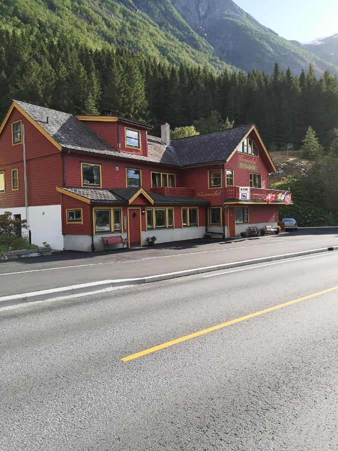 Kvamsdal Pensjonat 4 Eidfjord Ngoại thất bức ảnh