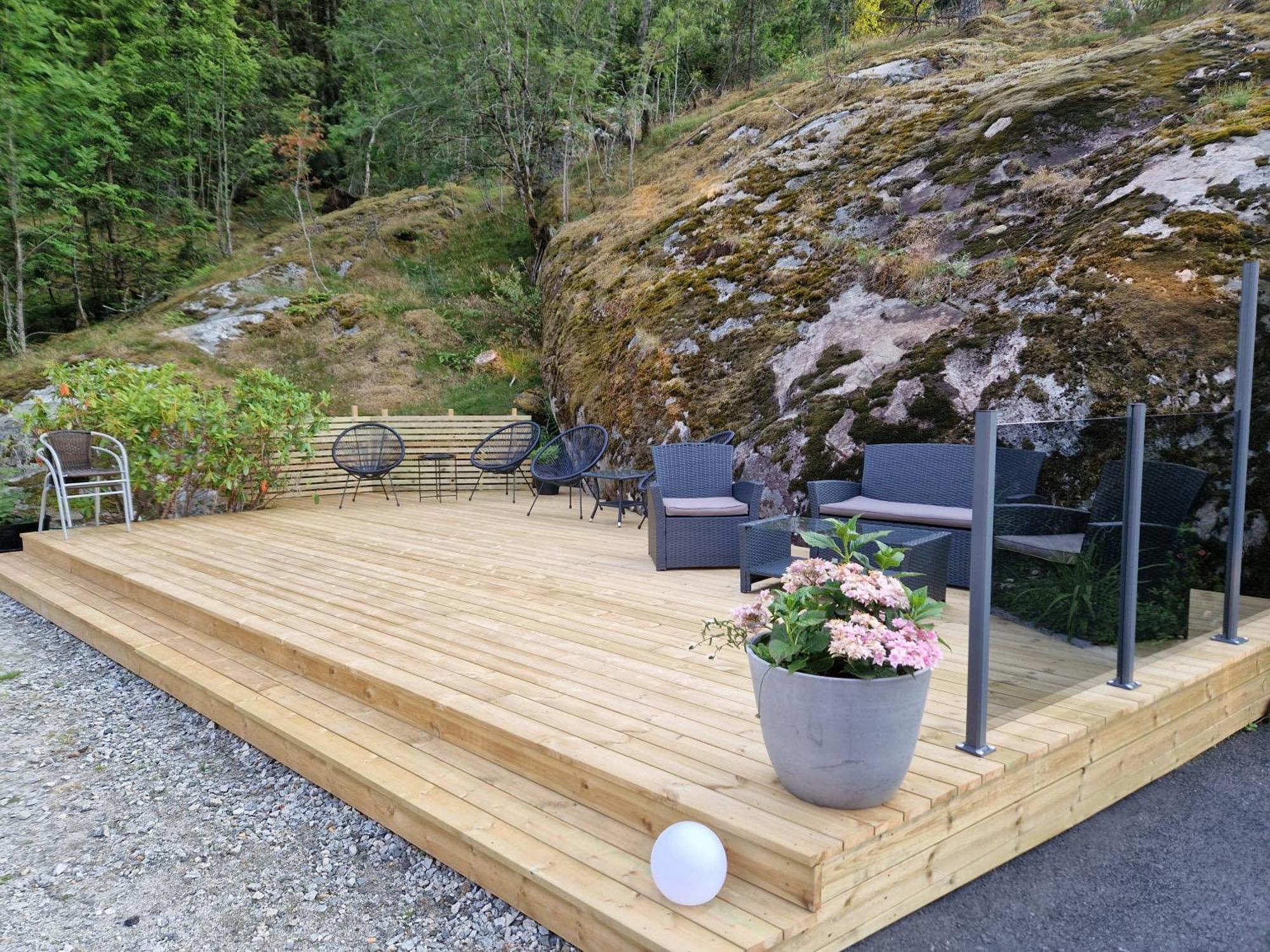Kvamsdal Pensjonat 4 Eidfjord Ngoại thất bức ảnh